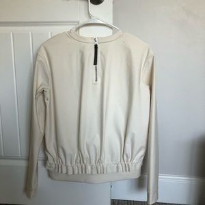 lululemon ruffle sweatshirt